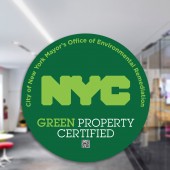 NYC Sticker - Opaque Green